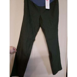 NWT Maacie Maternity Green Pants Size L